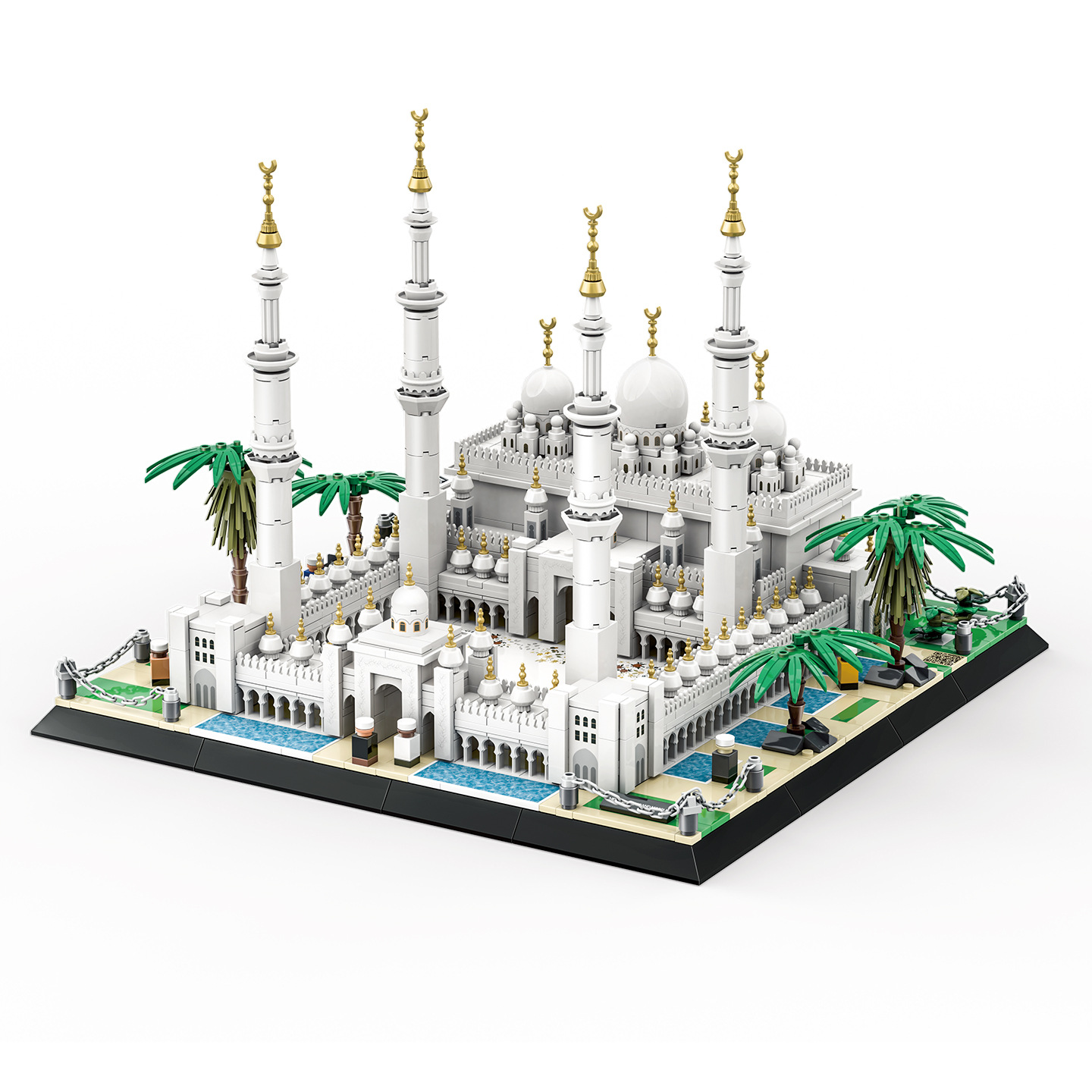 Sheikh Zayed Grand Mosque-Abu Dhabi,The United Arab Emirates Building Block Set