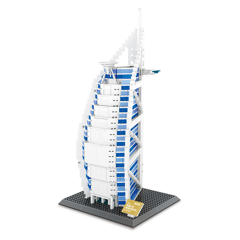 Burjal Arab Hotel-Dubai,The United Arab Emirates Building Block Set