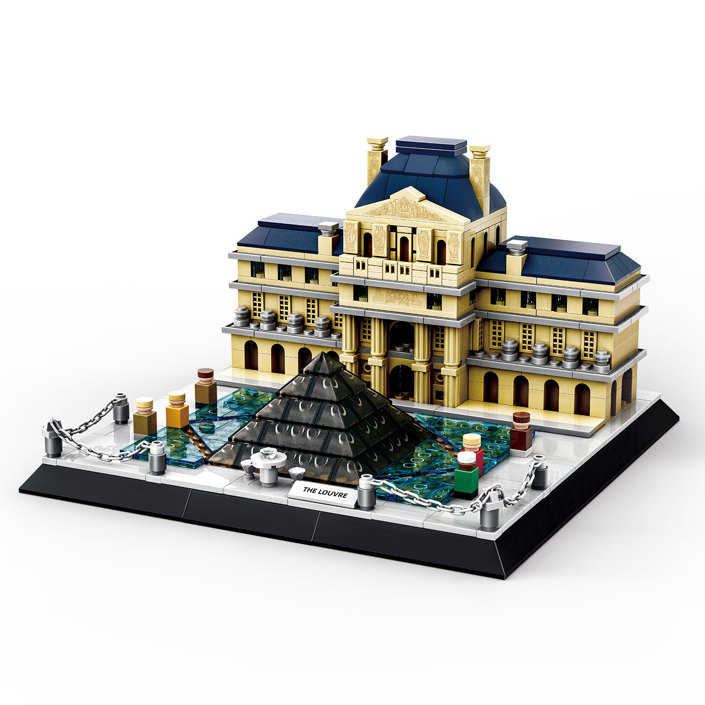 Musée du Louvre-Paris,France Building Block Set