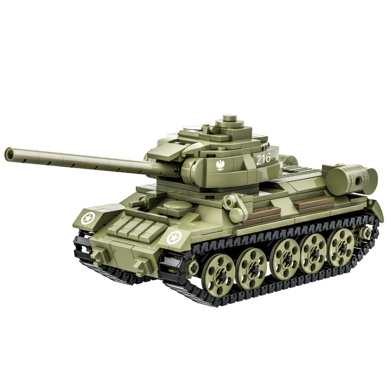 T-34-85 Medium tank Building Block Set