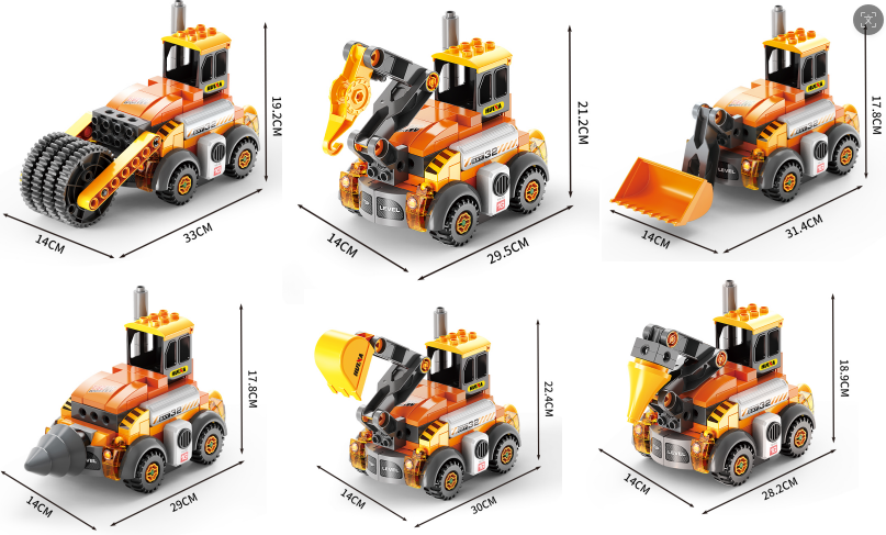 141-Pcs City Construction Series