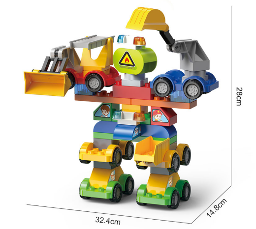 88-Pcs Big-Eye Excavator Robot