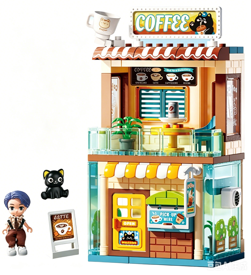 116-Pcs Coffee Shop