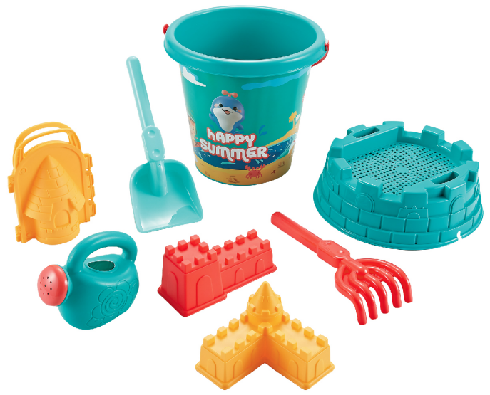 8-Piece Large Castle Bucket Set (GCC)