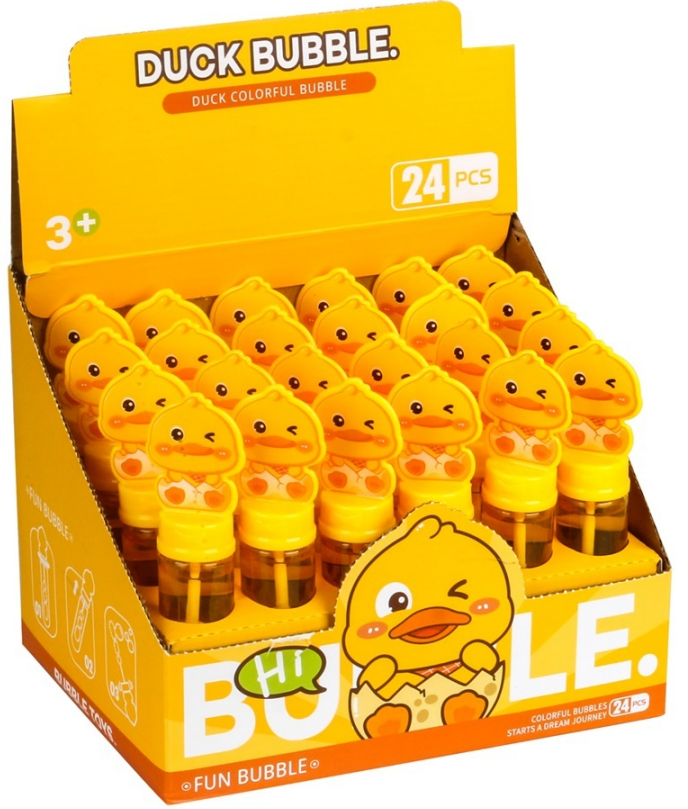 Eggshell Duck Bubble Wand (Display Box)