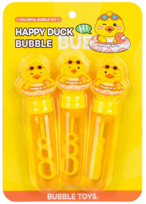 Swim Ring Duck Bubble Wand (Blister Card)