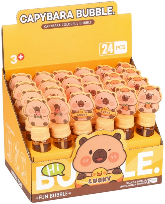 Swim Ring Capybara Bubble Wand (Display Box)