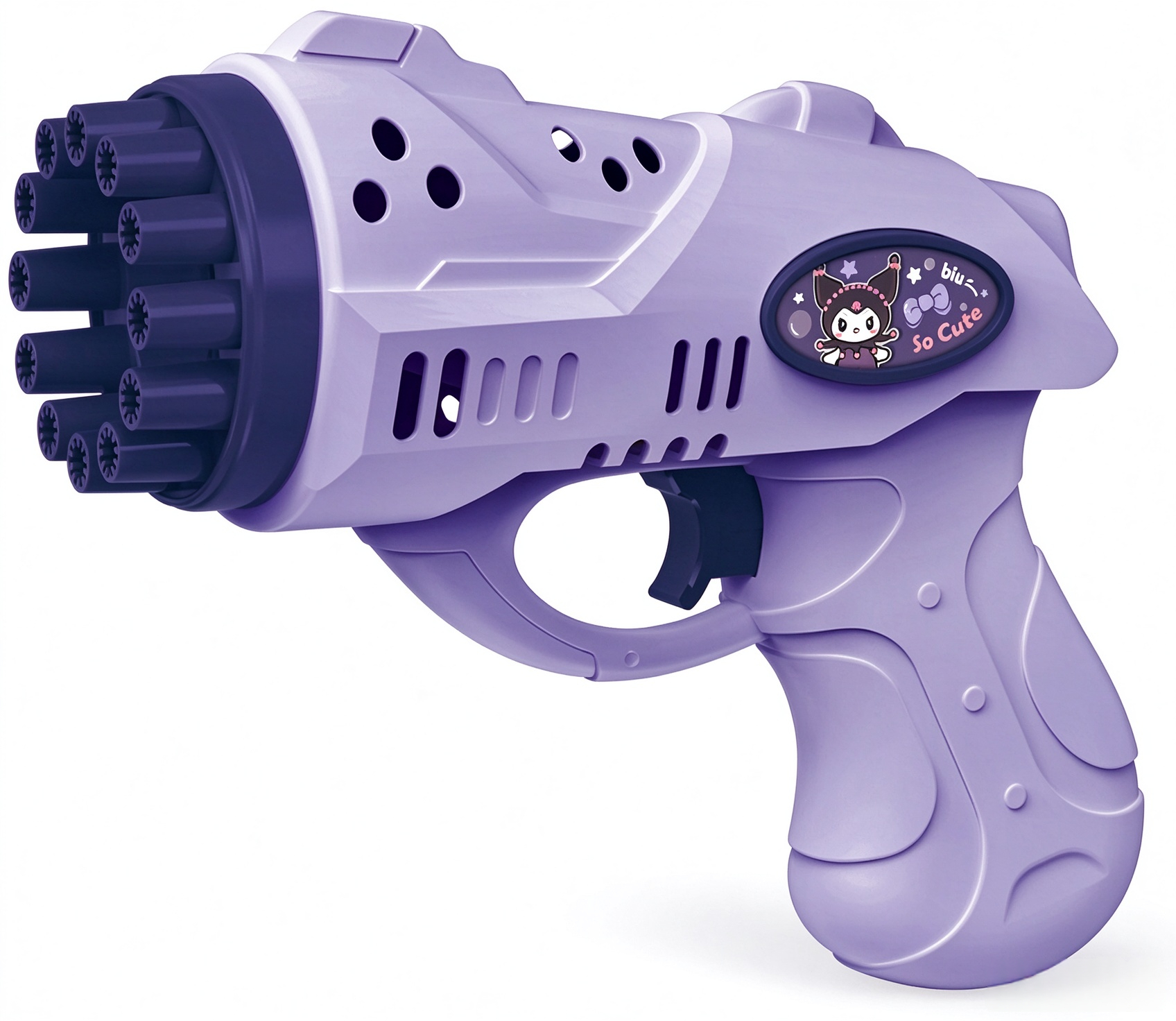 Small Inertia Shark Bubble Gun
