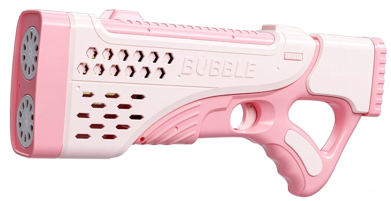 Automatic Inertia Dolphin Bubble Gun