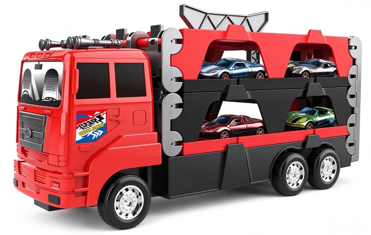 Friction Ejection Track Car (Dual Track)